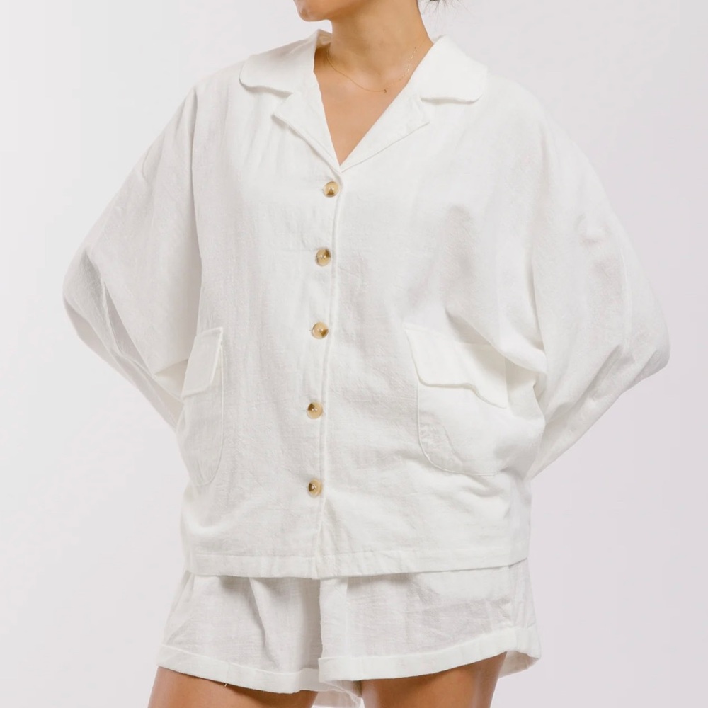 women’s lounge set white